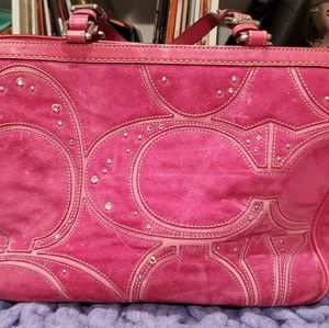 Pretty in Pink Coach Purse